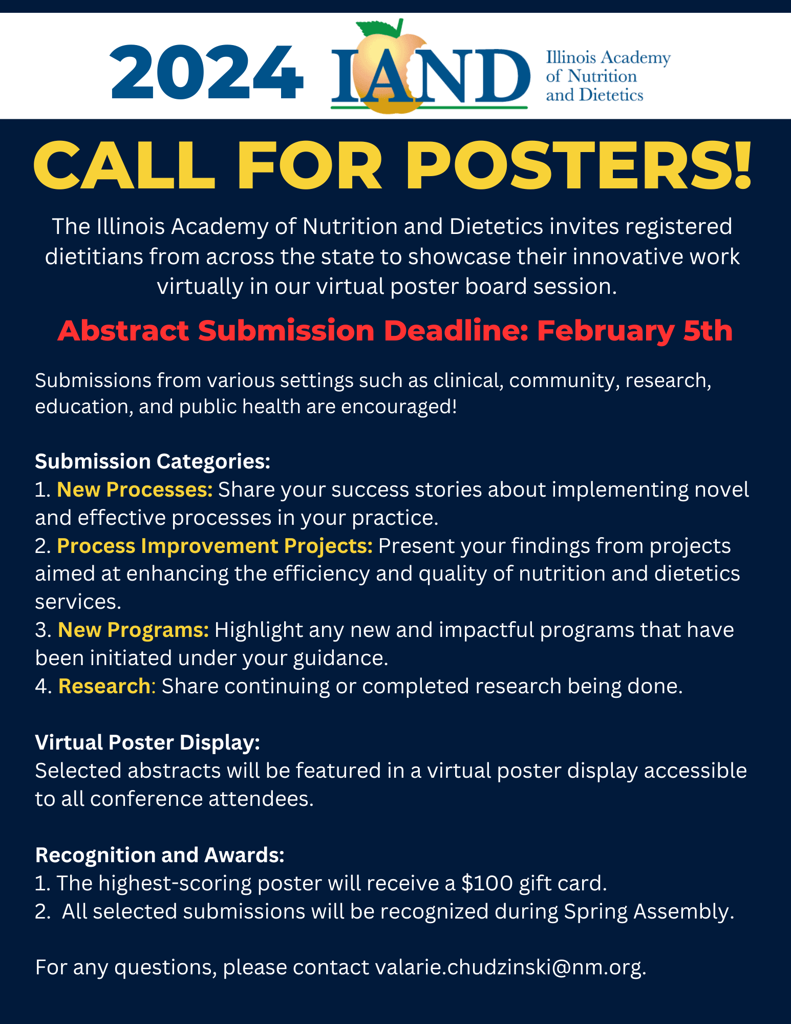 Poster Presentations 2024